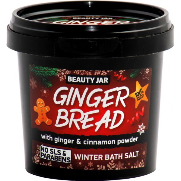 Beauty Jar  GINGER BREAD - žiemos druska voniai 200 g 